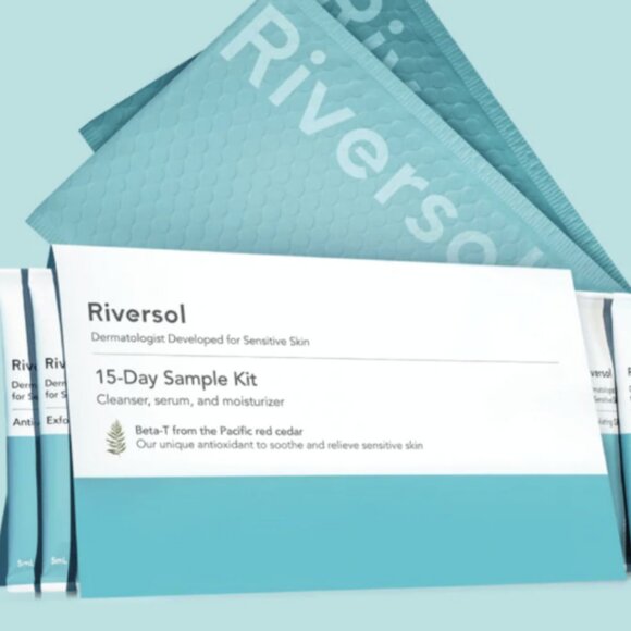 15-30 Day Supply Riversol Cleanser, Serum Moisturizer Set Concentrate Anti Aging - Picture 1 of 4